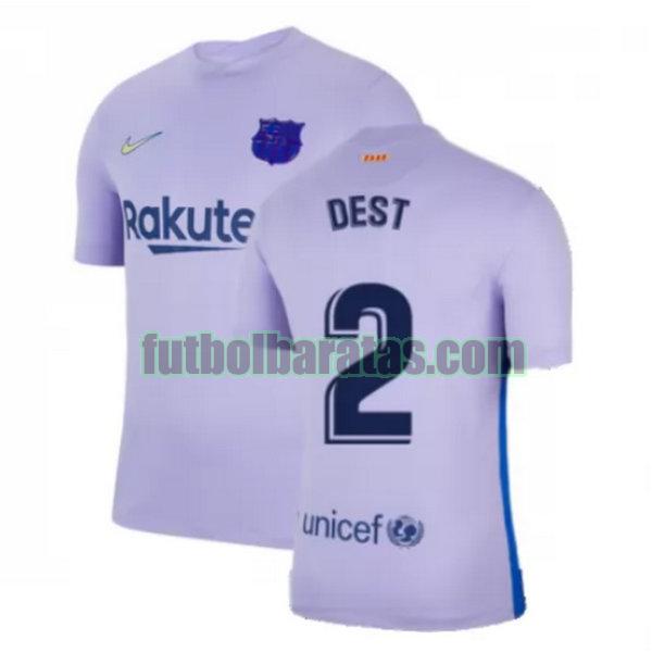 camiseta dest 2 barcelona 2021 2022 amarillo segunda