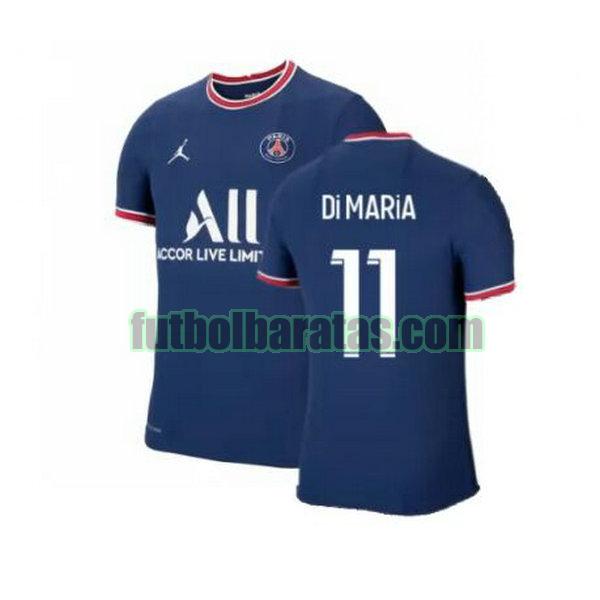 camiseta di maria 11 paris saint germain 2021 2022 azul primera