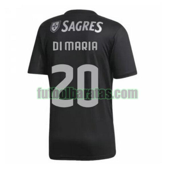 camiseta di maria 20 benfica 2020-2021 negro segunda