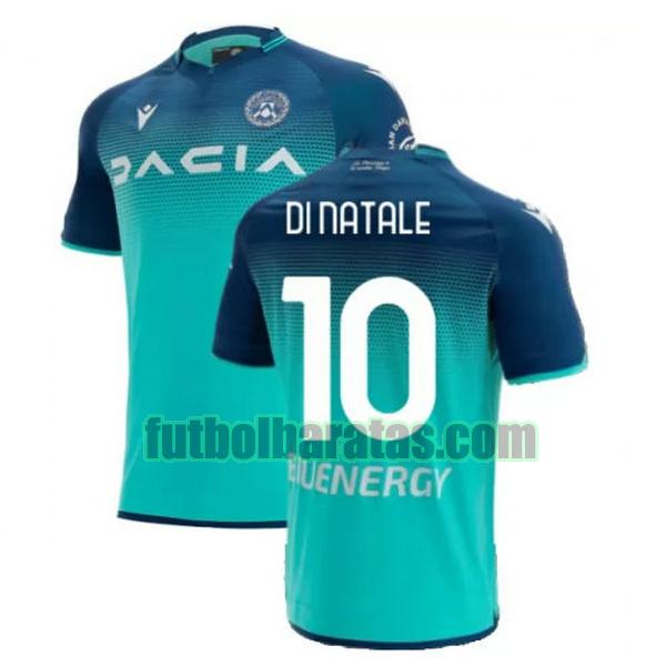 camiseta di natale 10 udinese 2021 2022 verde segunda