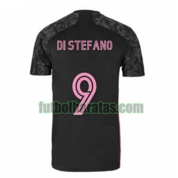 camiseta di stefano 9 real madrid 2020-2021 negro tercera