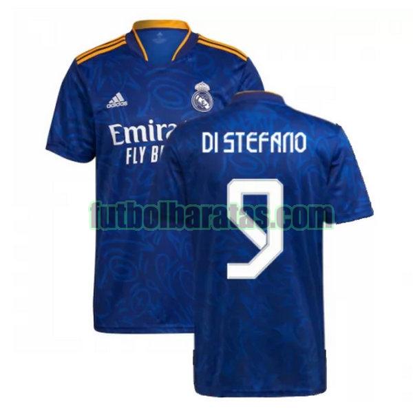 camiseta di stefano 9 real madrid 2021 2022 azul segunda