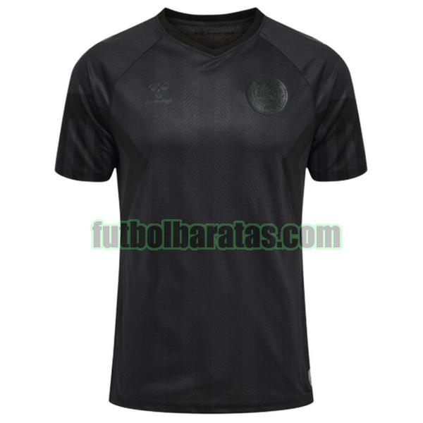 camiseta dinamarca 2022 2023 negro tercera tailandia