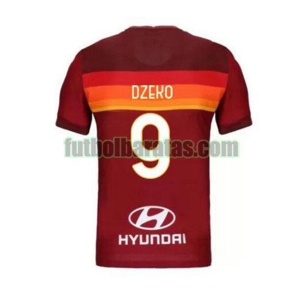 camiseta dzeko 9 roma 2020-2021 priemra