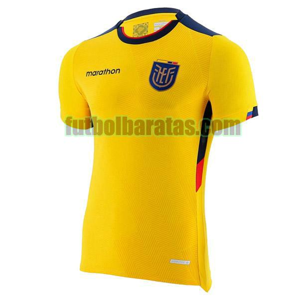 camiseta ecuador 2022 amarillo primera tailandia