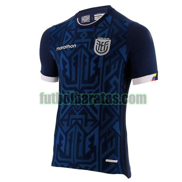 camiseta ecuador 2022 azul segunda tailandia