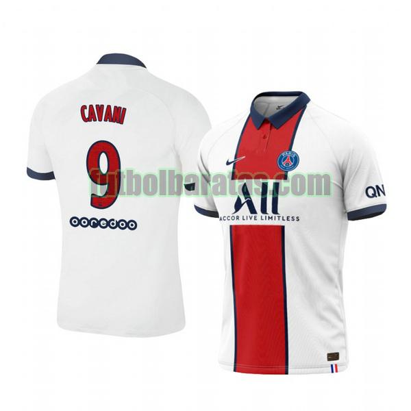 camiseta edinson cavani 9 camiseta paris saint germain 2020-2021 segunda