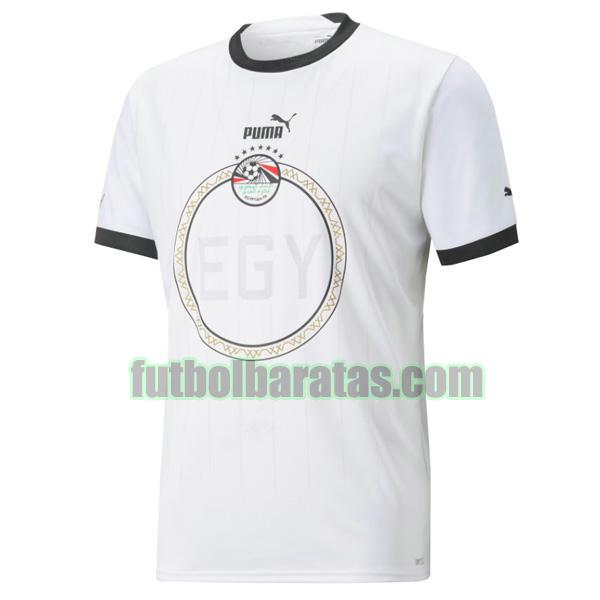 camiseta egipto 2022 blanco segunda tailandia