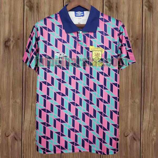 camiseta escocia 1988-1989 purpura segunda