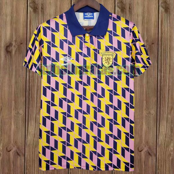 camiseta escocia 1988-1989 purpura tercera