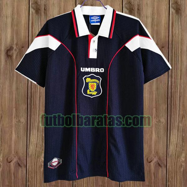 camiseta escocia 1996-1998 azul primera