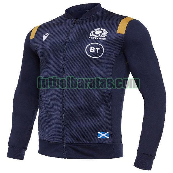 camiseta escocia 2020-2021 negro primera