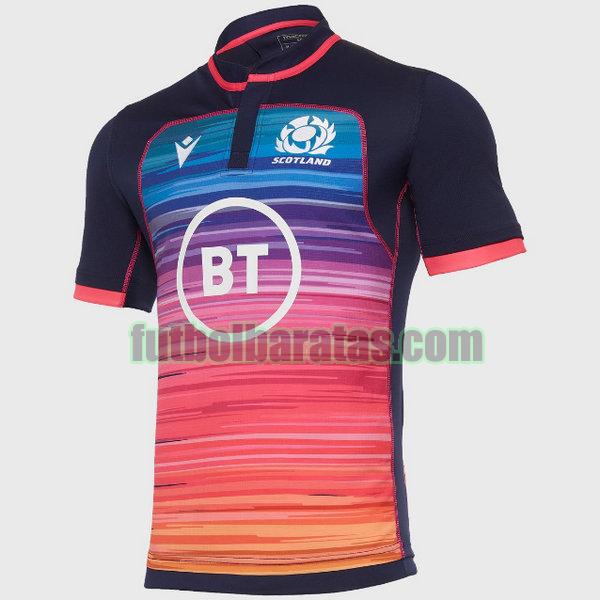 camiseta escocia 2021 púrpura formación