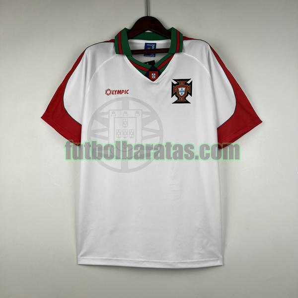 camiseta españa 1996 1997 blanco segunda