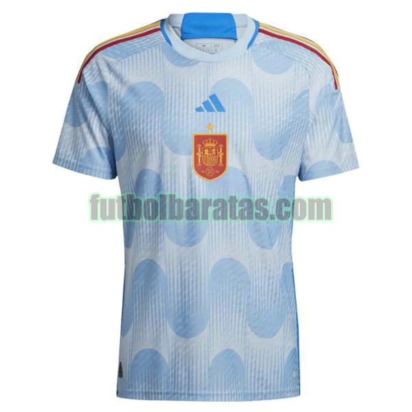 camiseta españa 2022 azul segunda