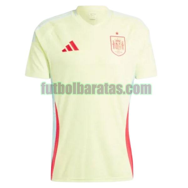 camiseta españa 2024 amarillo segunda