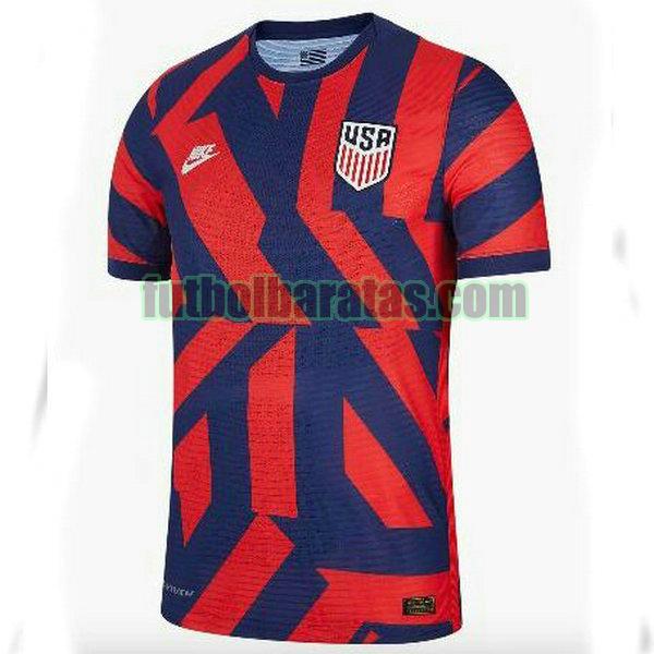 camiseta estados unidos 2021 2022 azul rojo segunda equipacion