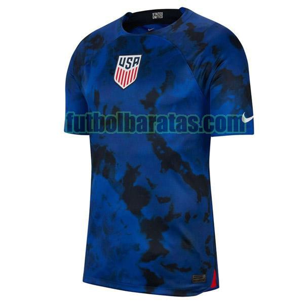 camiseta estados unidos 2022 azul segunda tailandia