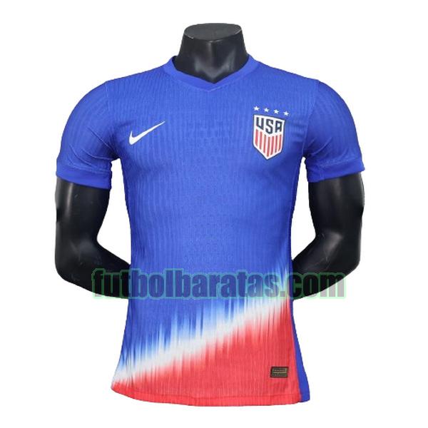 camiseta estados unidos 2024 azul primera player