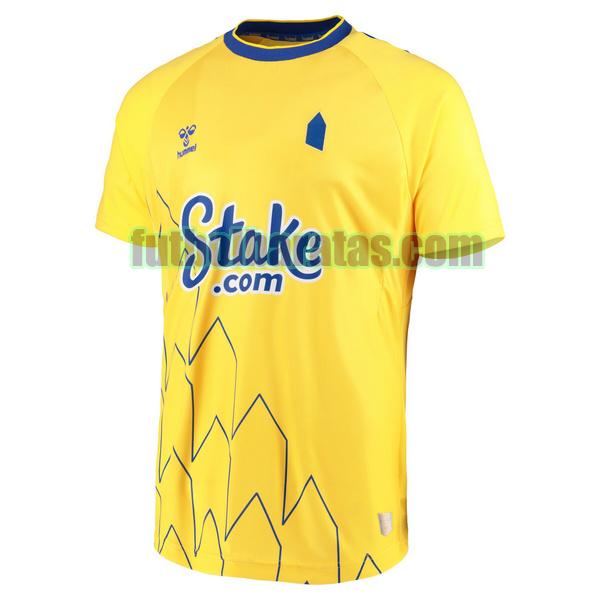camiseta everton 2022 2023 amarillo tercera