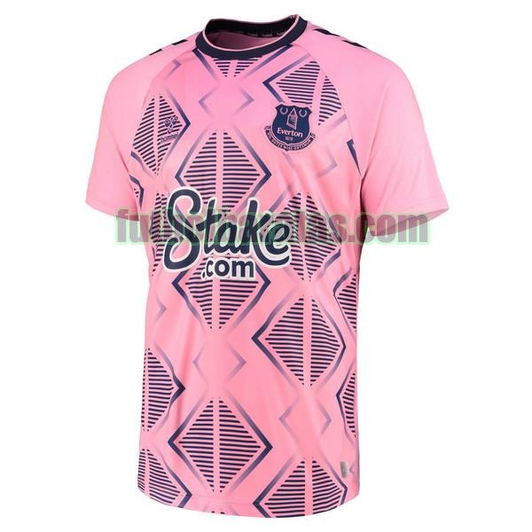 camiseta everton 2022 2023 rosa segunda