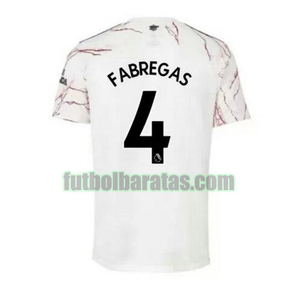 camiseta fabregas 4 arsenal 2020-2021 segunda