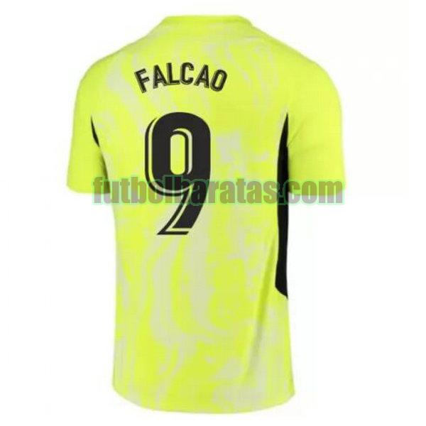 camiseta falcao 9 atletico madrid 2020-2021 verde tercera