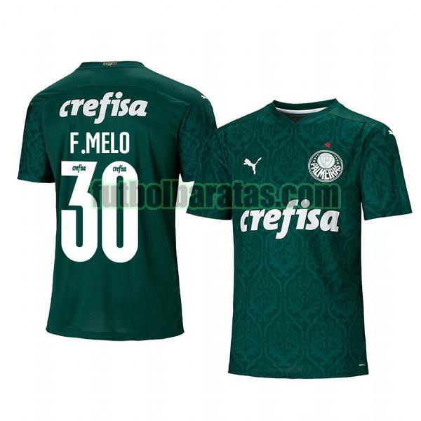 camiseta felipe melo 30 camiseta palmeiras 2020-2021 primera