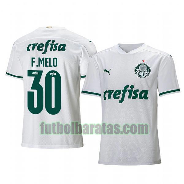 camiseta felipe melo 30 camiseta palmeiras 2020-2021 segunda