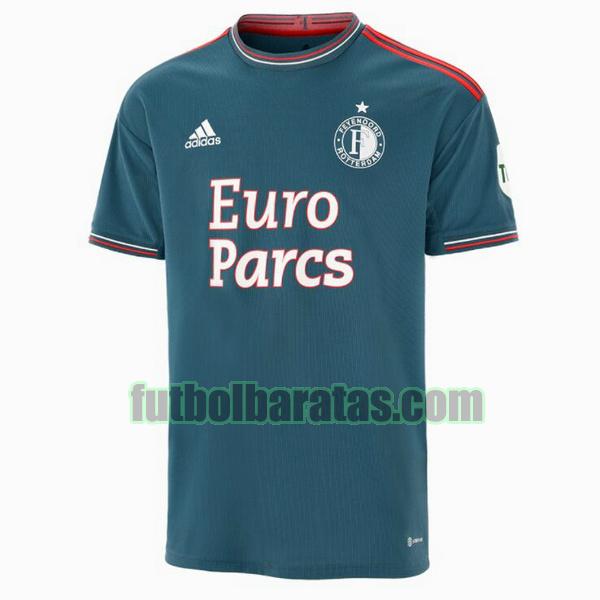 camiseta feyenoord 2022 2023 azul segunda