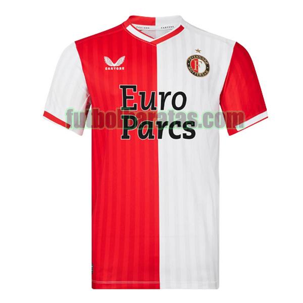 camiseta feyenoord 2023 2024 blanco rojo primera