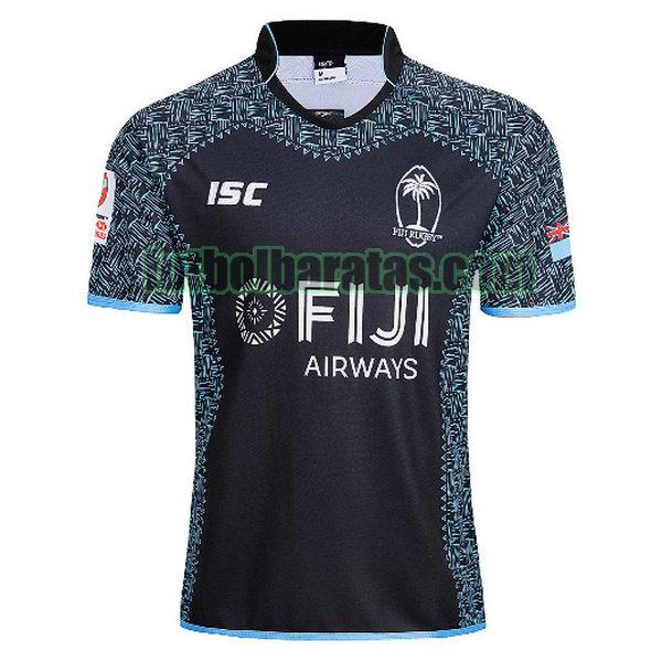 camiseta fiji 2019 negro 7s segunda