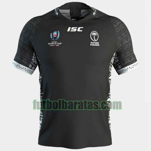 camiseta fiji 2019 negro segunda