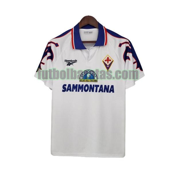 camiseta fiorentina 1995 96 blanco segunda