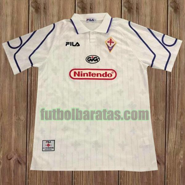 camiseta fiorentina 1997-1998 blanco segunda