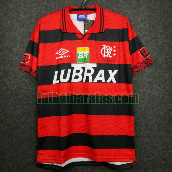 camiseta flamengo 1995-1996 rojo primera