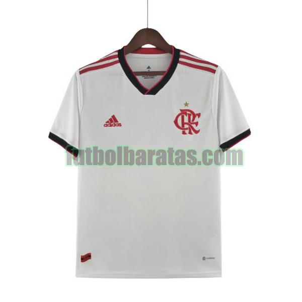 camiseta flamengo 2022 2023 blanco segunda