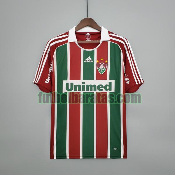 camiseta fluminense 2008 2009 verde rojo primera