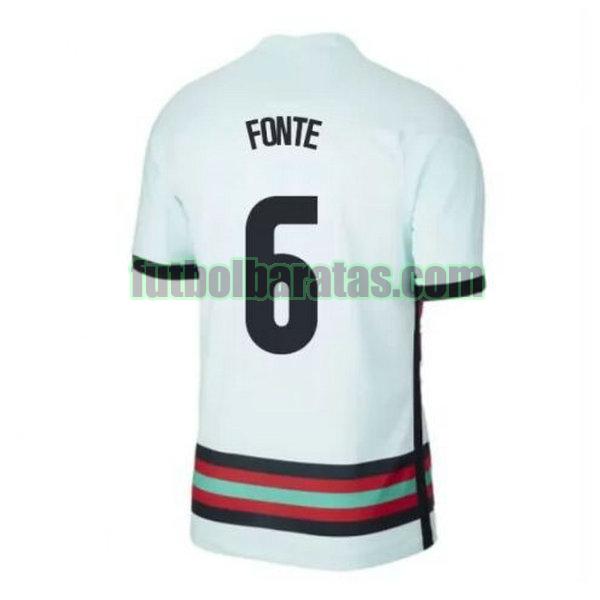 camiseta fonte 6 portugal 2021 segunda