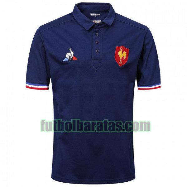 camiseta francia 2018-2019 azul polo