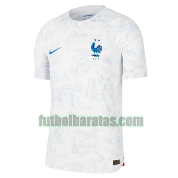 camiseta francia 2022 blanco segunda tailandia