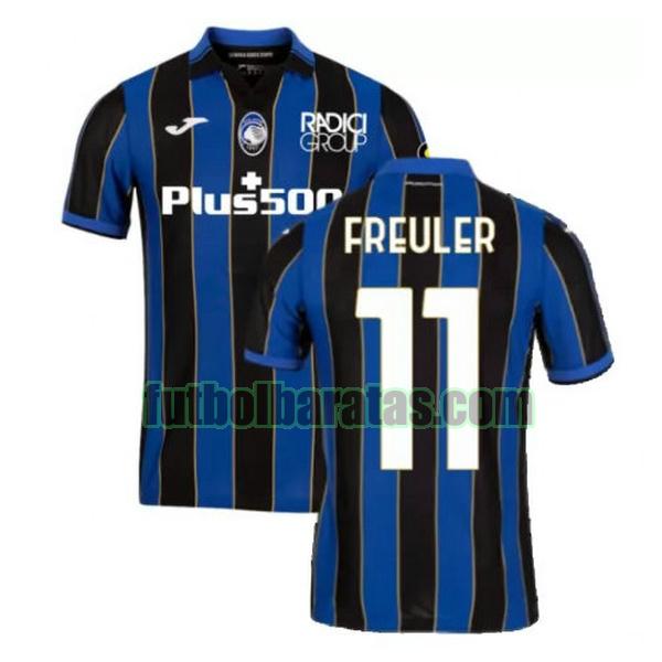 camiseta freuler 11 atalanta 2021 2022 azul negro primera