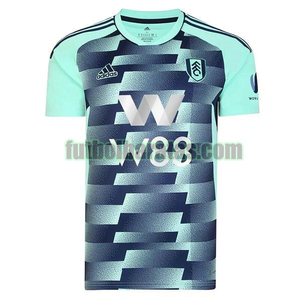 camiseta fulham 2022 2023 azul segunda tailandia