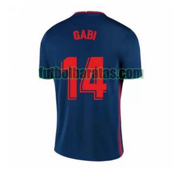 camiseta gabi 14 atletico madrid 2020-2021 segunda