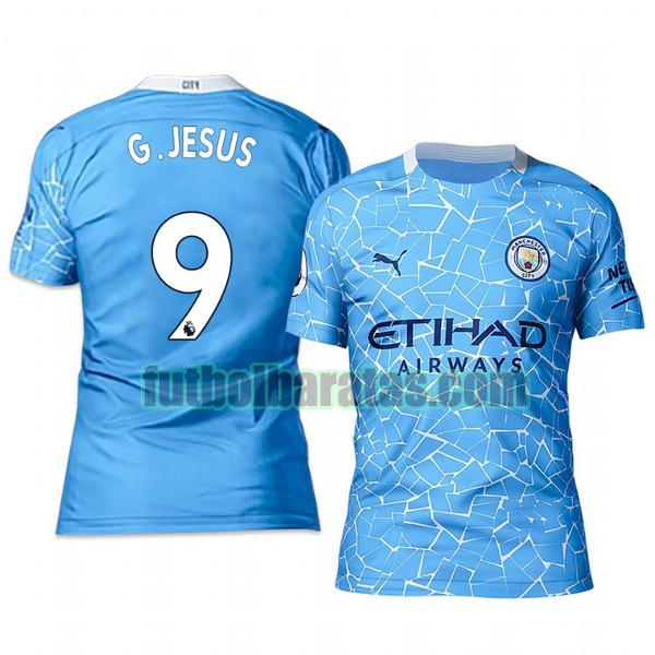 camiseta gabriel jesus 9 camiseta manchester city 2020-2021 primera