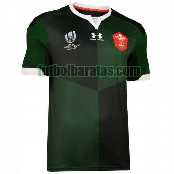 camiseta gales 2019 verde segunda