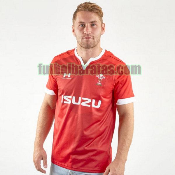 camiseta gales 2020 rojo primera