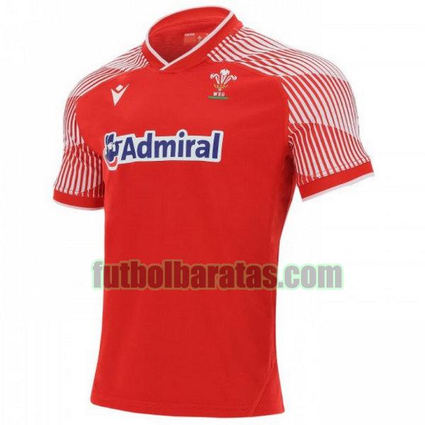 camiseta gales 2021 rojo primera