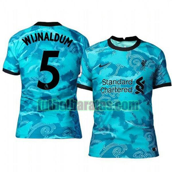 camiseta georginio wijnaldum 5 camiseta liverpool 2020-2021 segunda