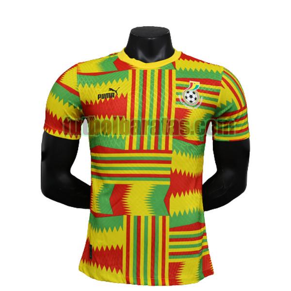 camiseta ghana 2023 amarillo primera player